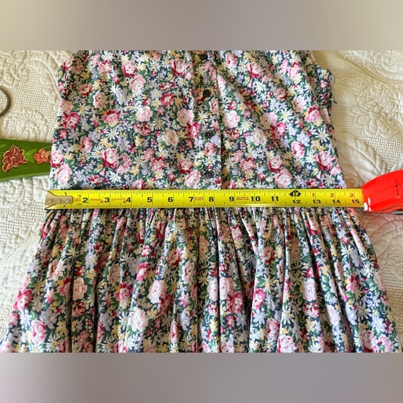 The Shirt by Rochelle Sleeveless Behrens Floral Shirt Dress, msrp $195, S - Picture 13 of 16